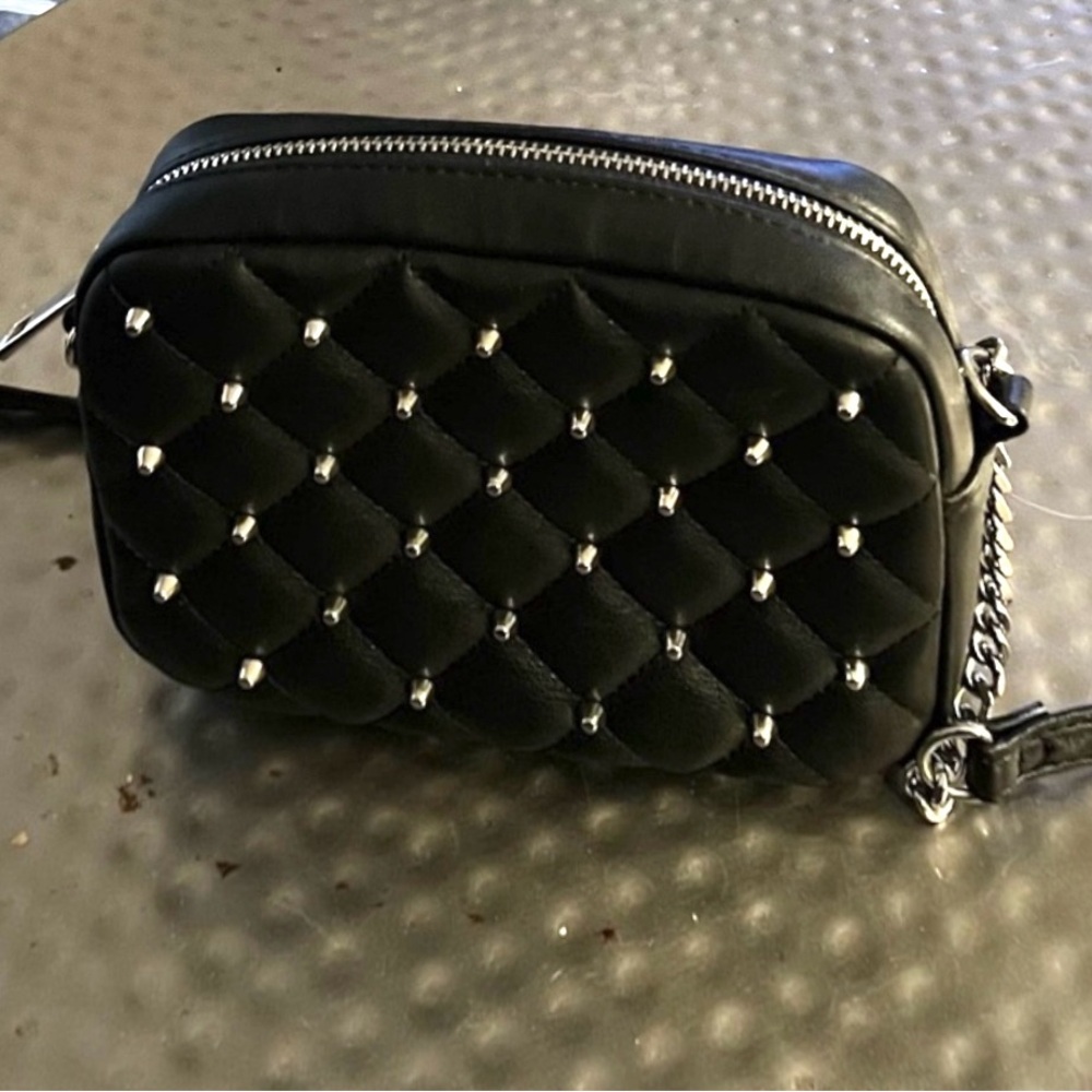 Rebecca Minkoff Black Quilted Crossbody Bag